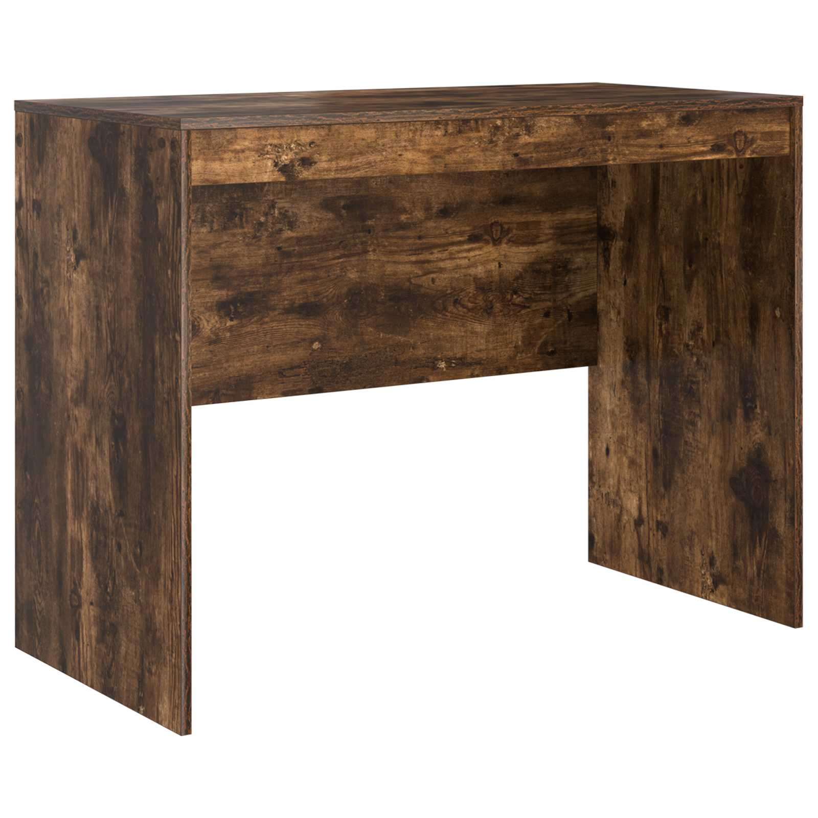 Bureau Chêne fumé 145.5 x 50 x 127 cm 2 pc - XIOS