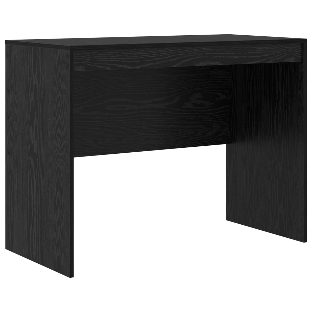 Bureau Chêne noir 145.5 x 50 x 127 cm 2 pc - XIOS