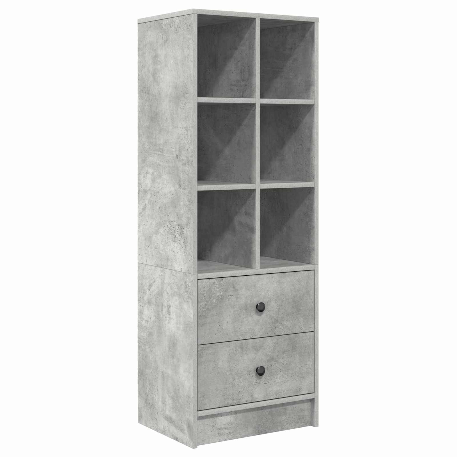 Bureau Gris béton 105,5 x 50 x 127 cm 2 pc - XIOS