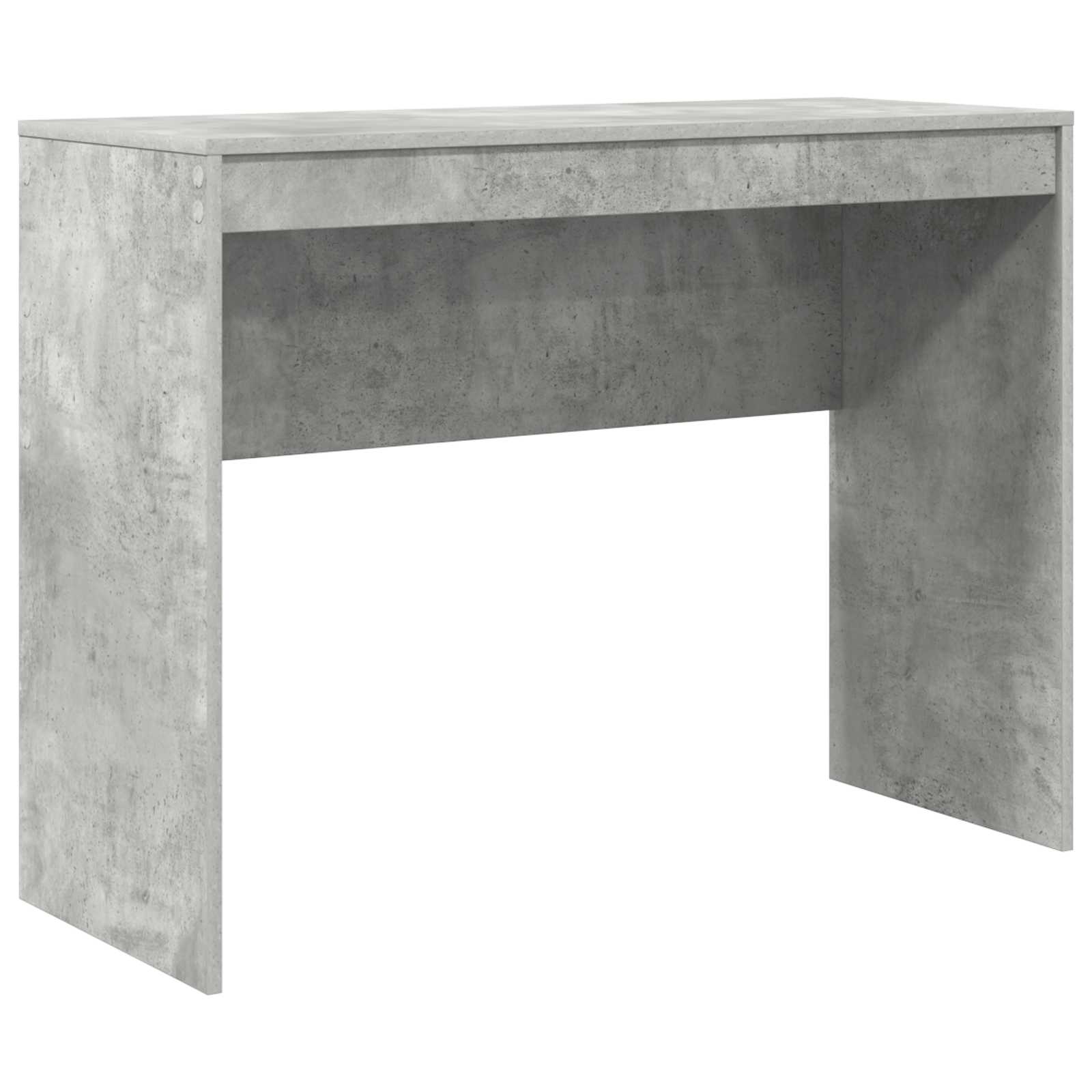 Bureau Gris béton 145,5 x 40 x 127 cm 2 pc - XIOS