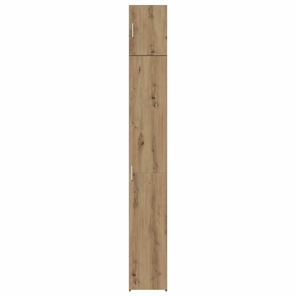 Cabinet de rangement avec étagères Chêne artisanal - XIOS