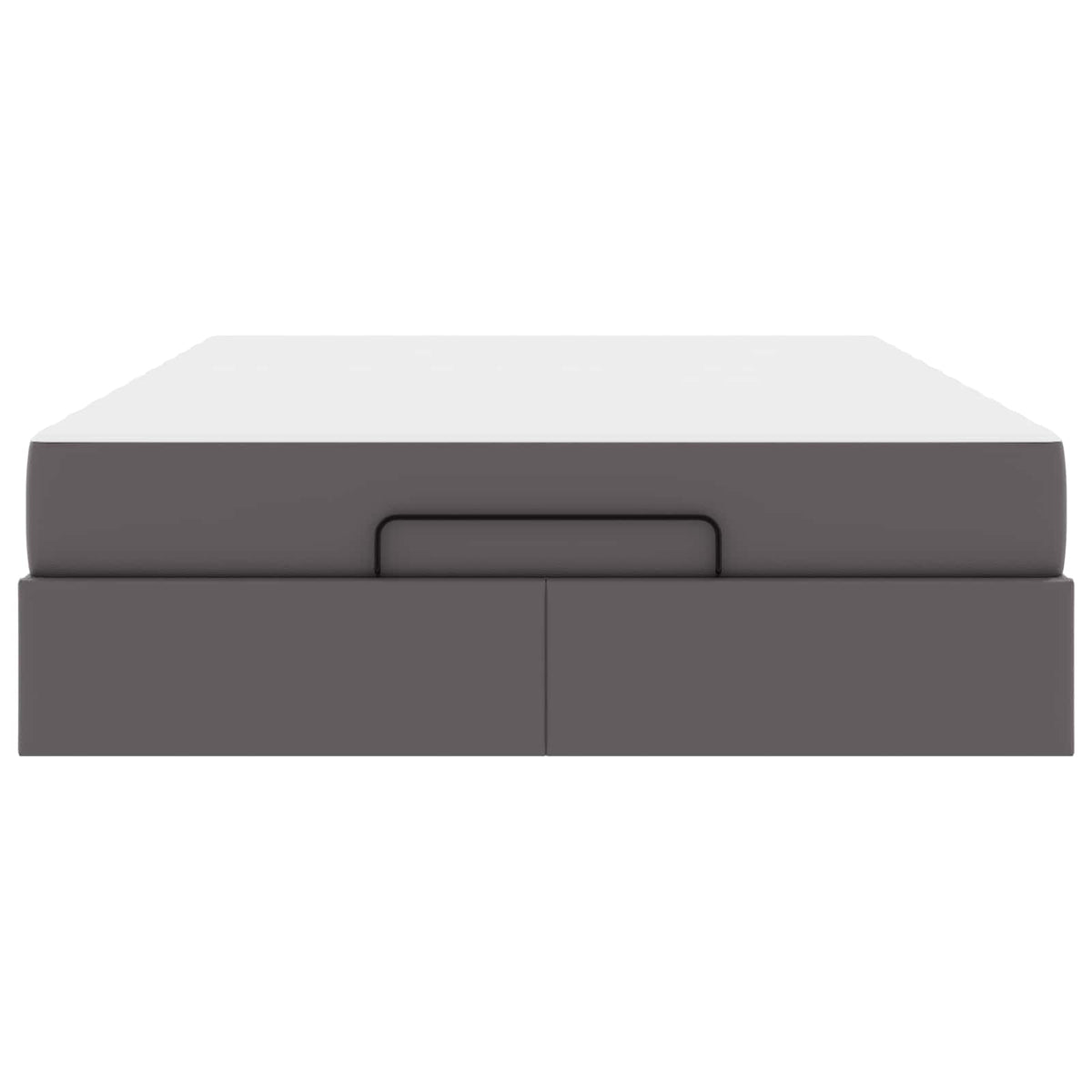 Cadre de lit avec matelas Autre 2 pc Gris PVC - XIOS