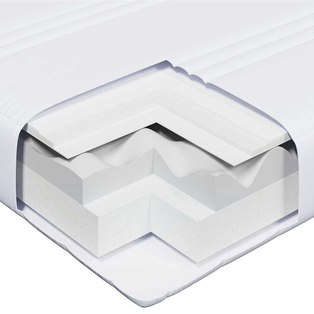 Cadre de lit avec matelas extensible Blanc 80 x 200 cm - XIOS