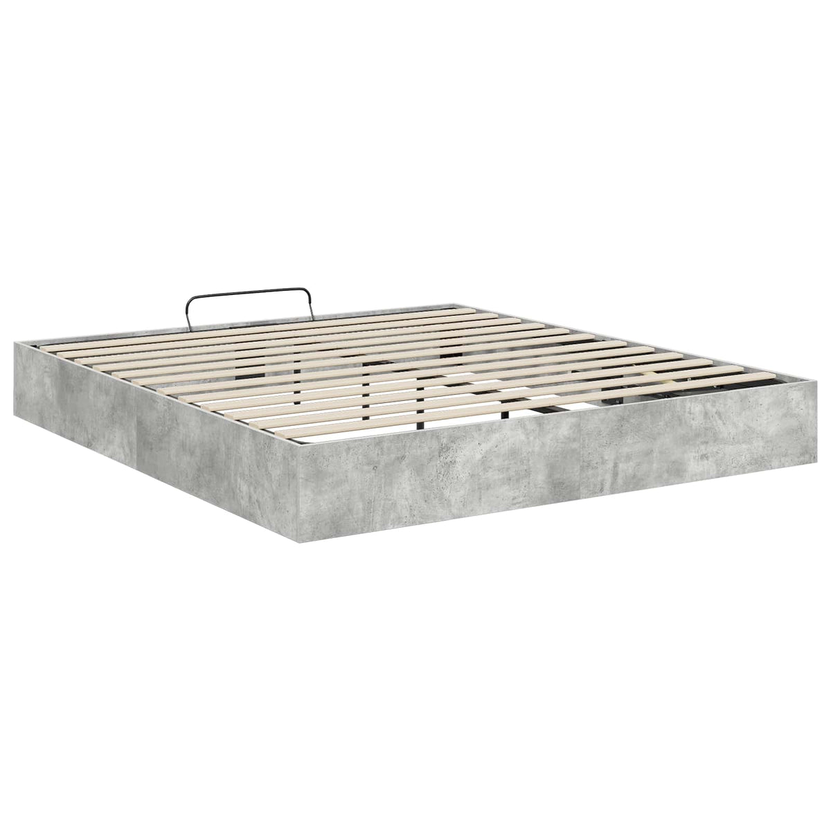 Cadre de lit ottoman Béton 203 x 180 x 25 cm Bois d’ingénierie - XIOS