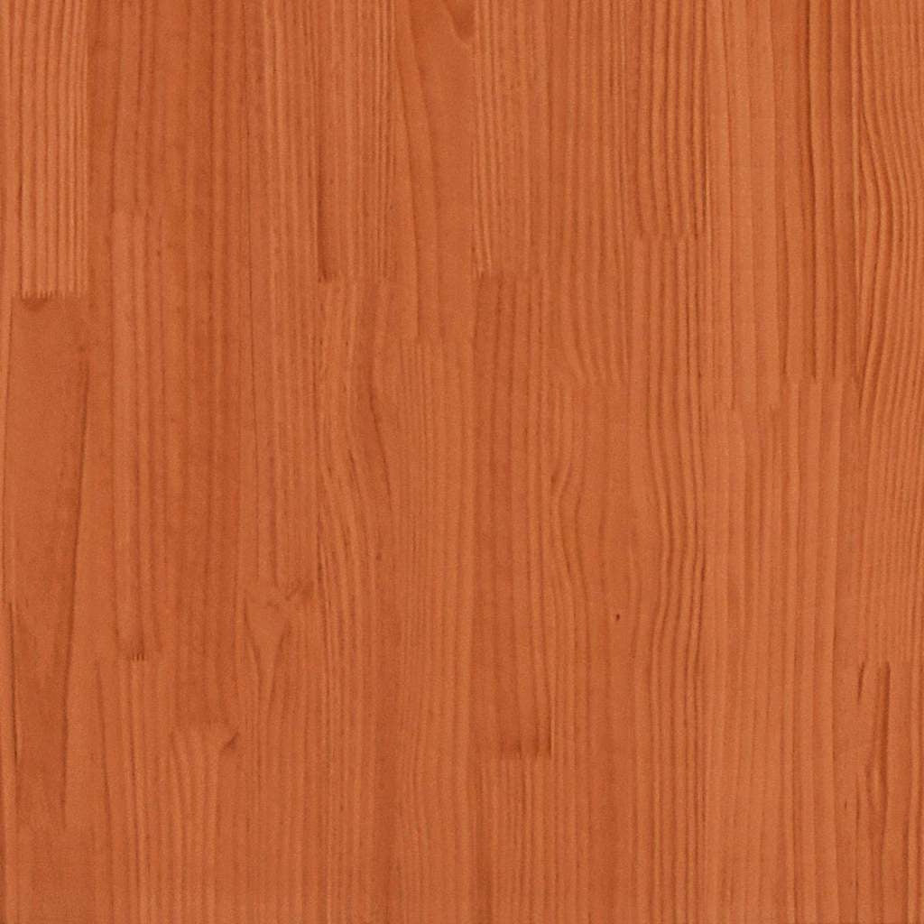 Cadre de lit superposé triple Marron cire 160 x 200 cm - XIOS