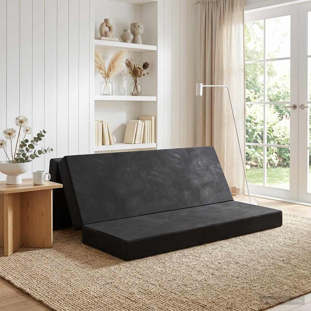Canapé-lit pliable 200 x 67 x 45 cm Noir - XIOS