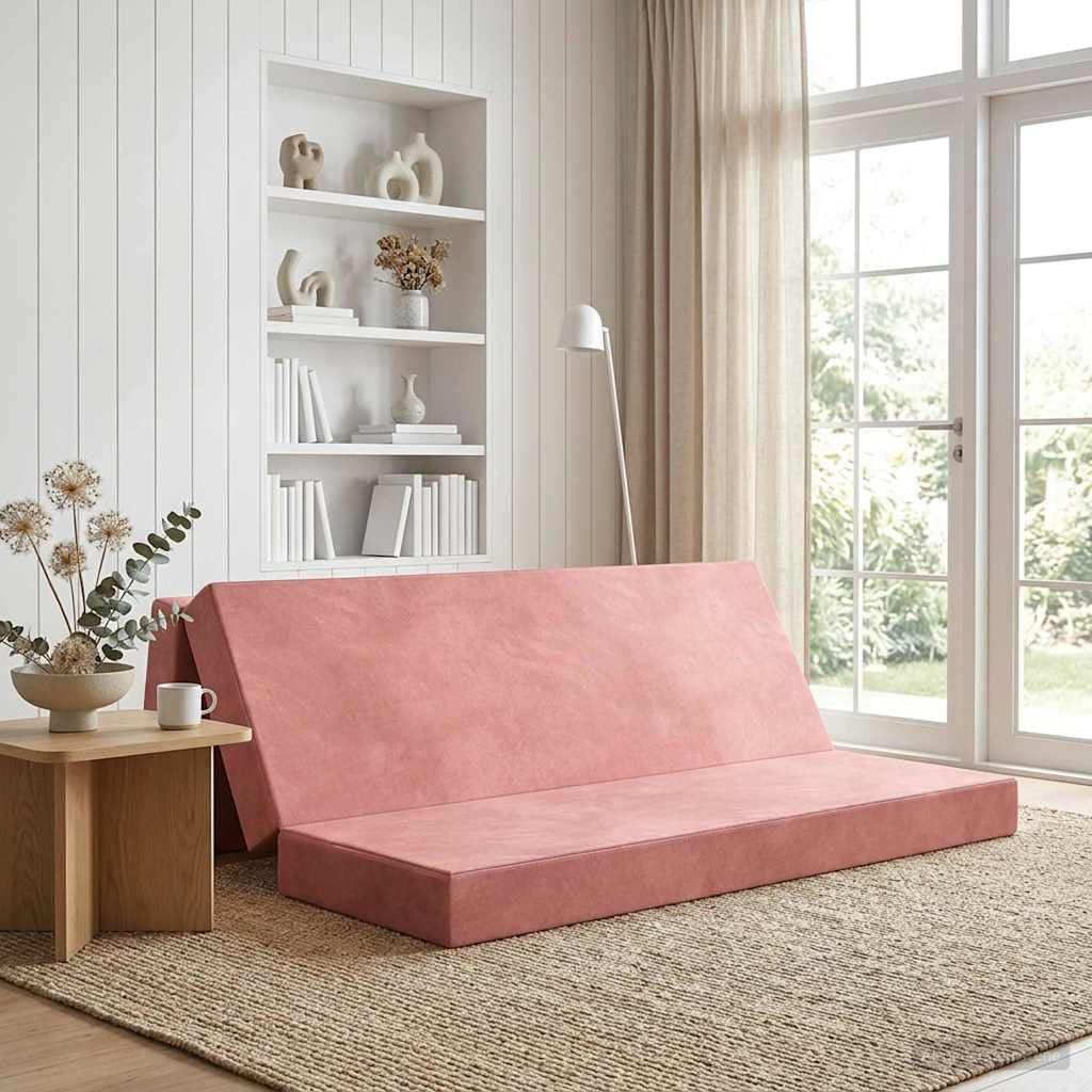 Canapé-lit pliable 200 x 67 x 45 cm Rose - XIOS
