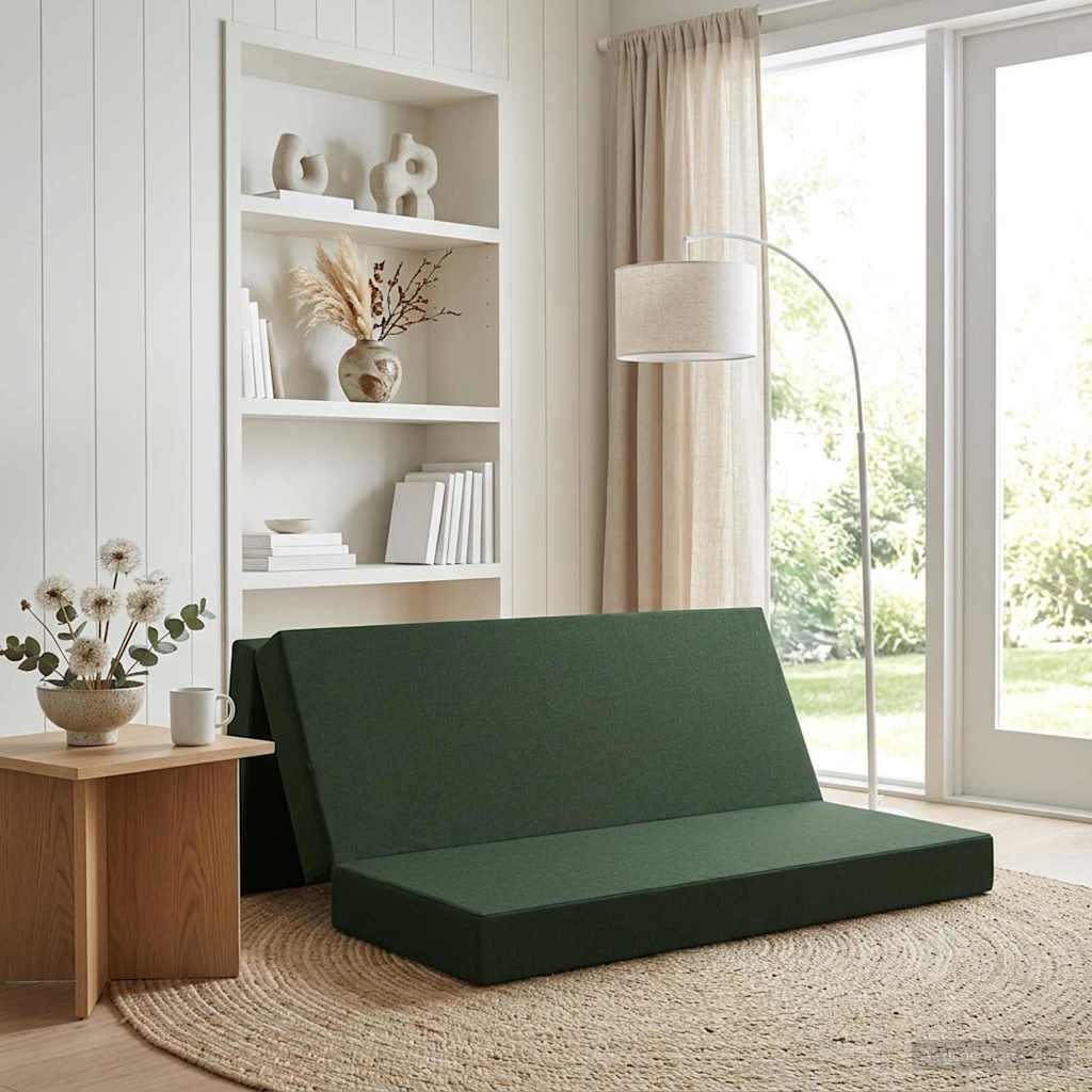Canapé-lit pliable 200 x 67 x 45 cm Vert foncé - XIOS