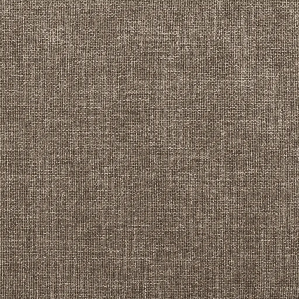 Sommier à lattes de lit avec matelas Taupe 140x200 cm Tissu - XIOS