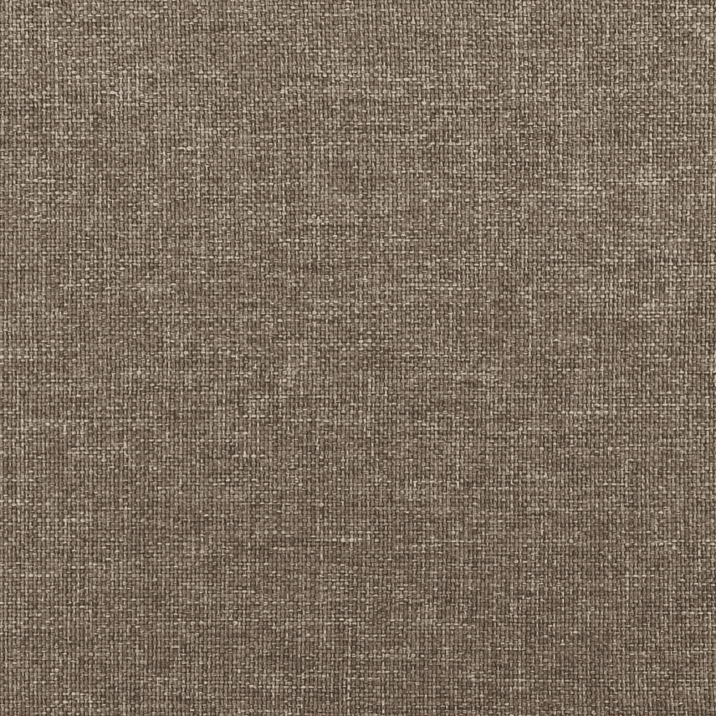 Sommier à lattes de lit avec matelas Taupe 140x200 cm Tissu - XIOS