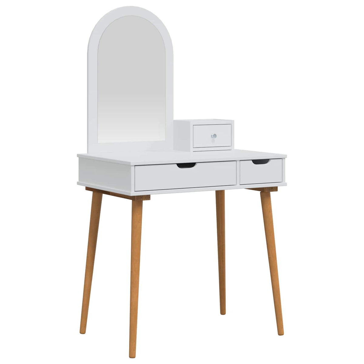 Ensemble de Coiffeuse FAUSKE 3 pc Blanc 76 x 50 x 143 cm - XIOS