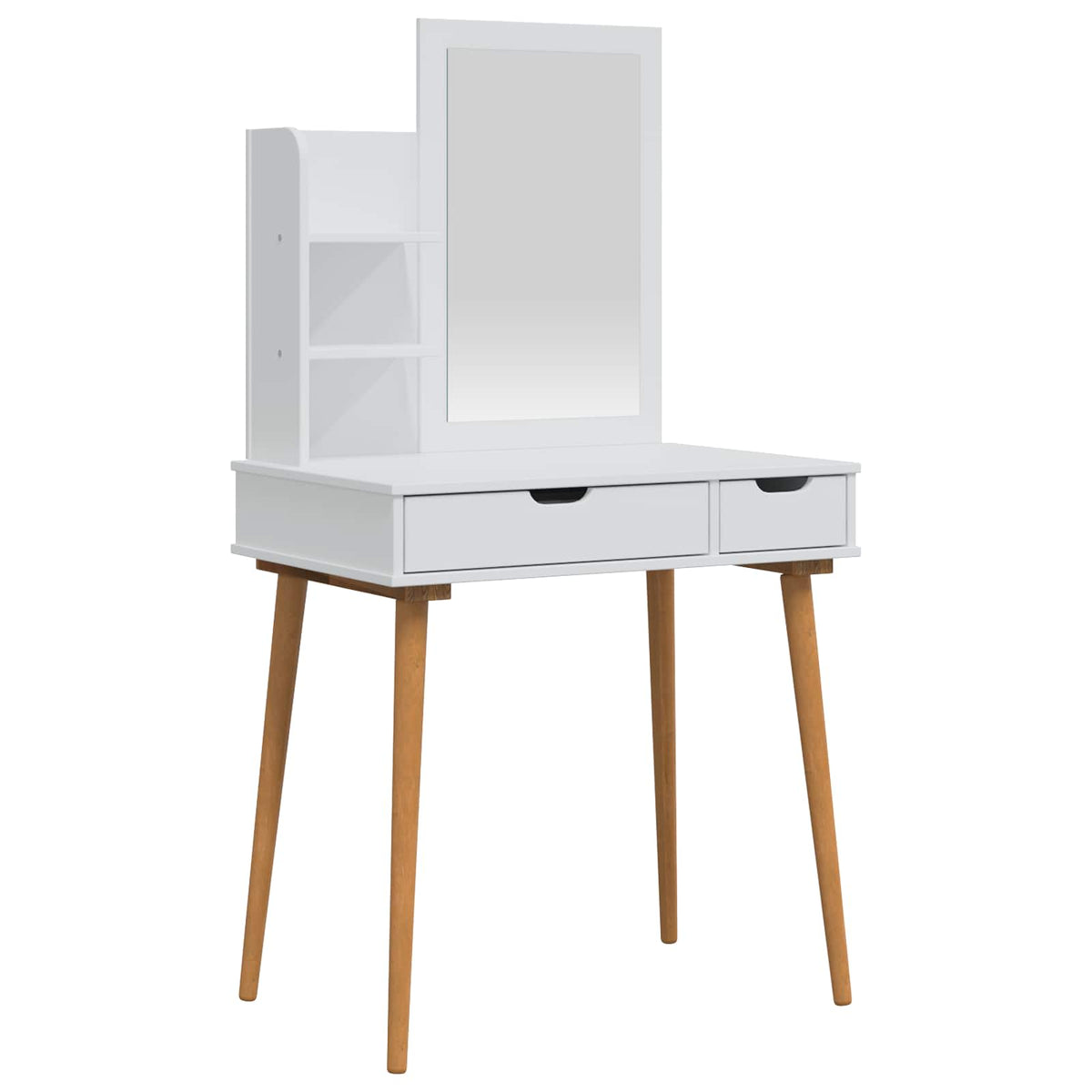 Ensemble de Coiffeuse FAUSKE 3 pc Blanc 76 x 50 x 143 cm - XIOS