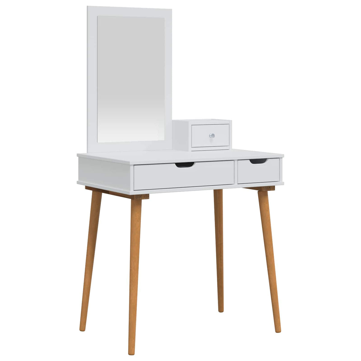 Ensemble de Coiffeuse FAUSKE 3 pc Blanc 76 x 50 x 143 cm - XIOS