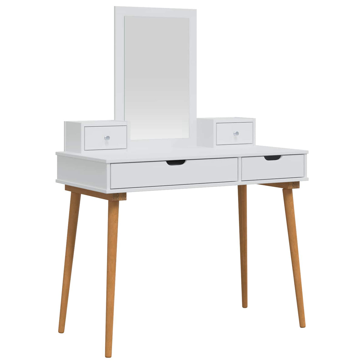 Ensemble de Coiffeuse FAUSKE 4 pc Blanc 100 x 50 x 143 cm - XIOS