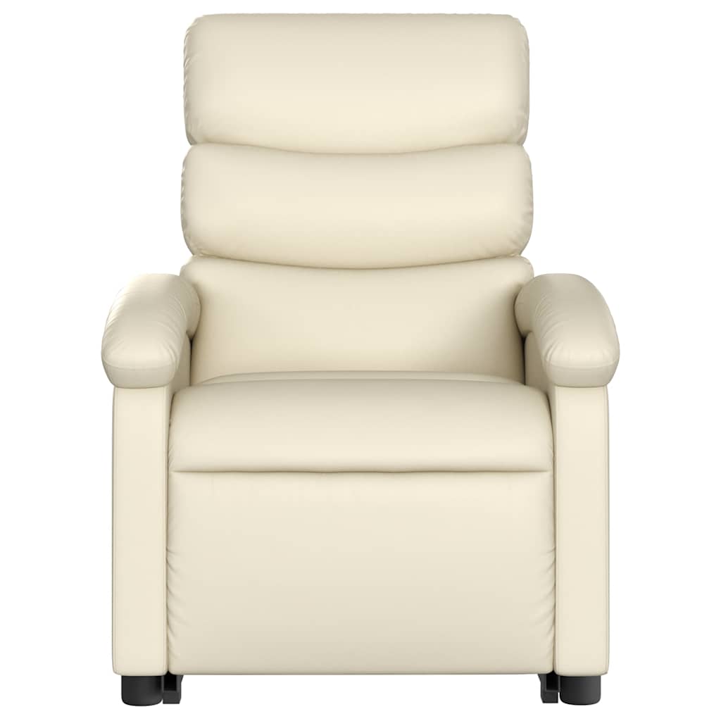 Fauteuil inclinable Crème Similicuir - XIOS
