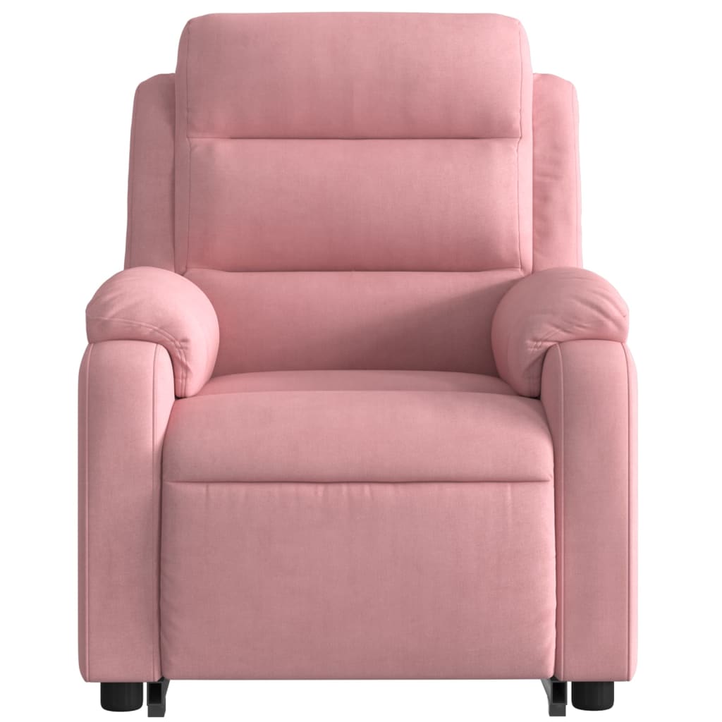 Fauteuil inclinable Rose Velours - XIOS