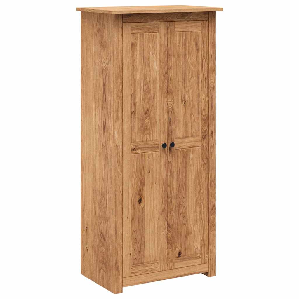Garde-robe 80x50x171,5 cm Pin massif Assortiment Panama - XIOS