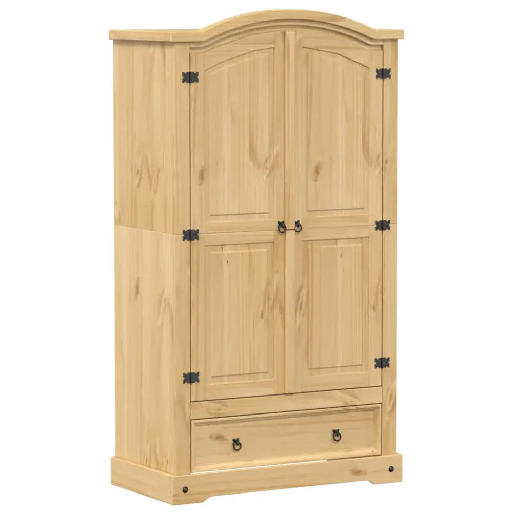 Garde-robe Corona 102x52x186 cm bois de pin massif - XIOS