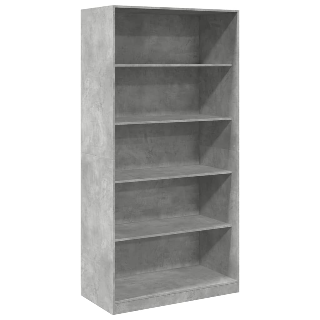 Garde-robe Gris béton 100x50x200 cm Aggloméré - XIOS