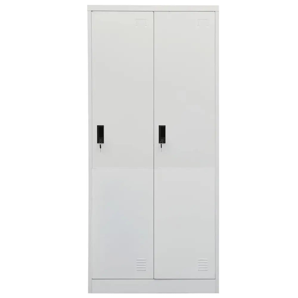 Garde-robe Gris clair 80x50x180 cm Acier - XIOS