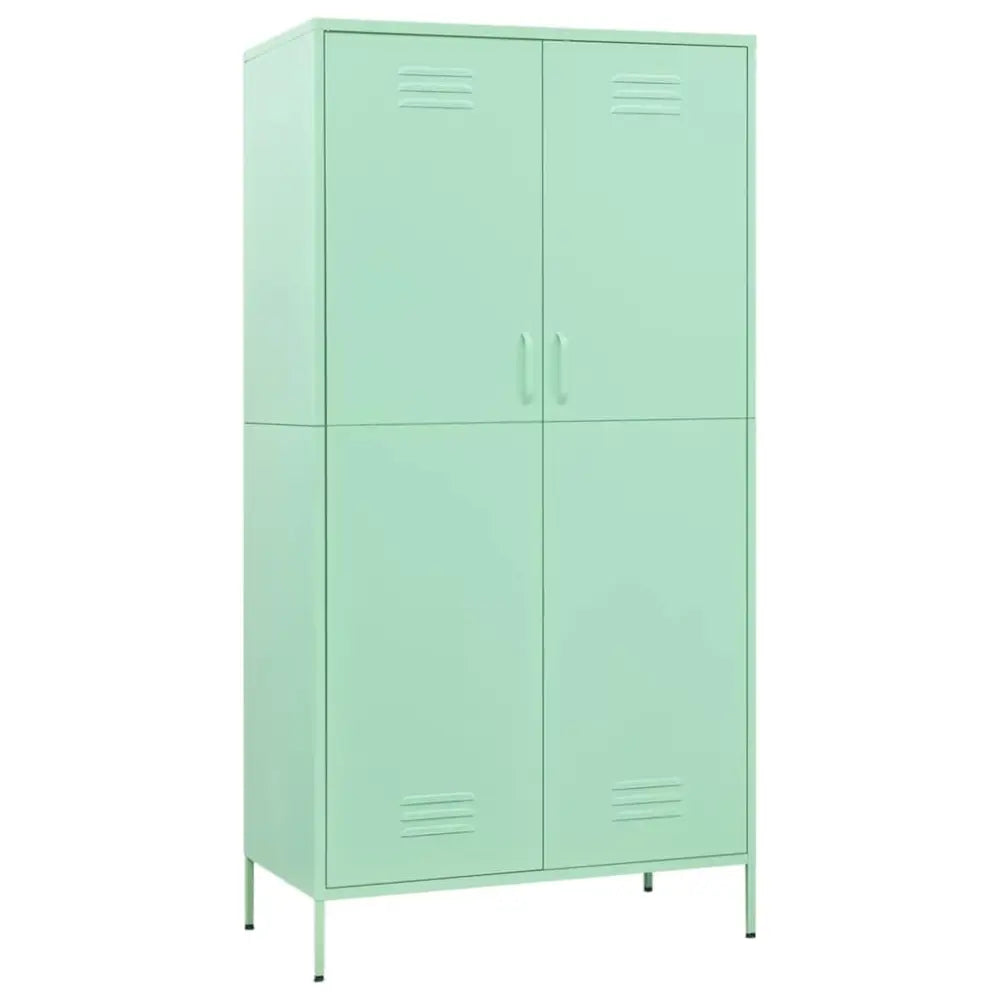 Garde-robe Vert menthe 90x50x180 cm Acier - XIOS
