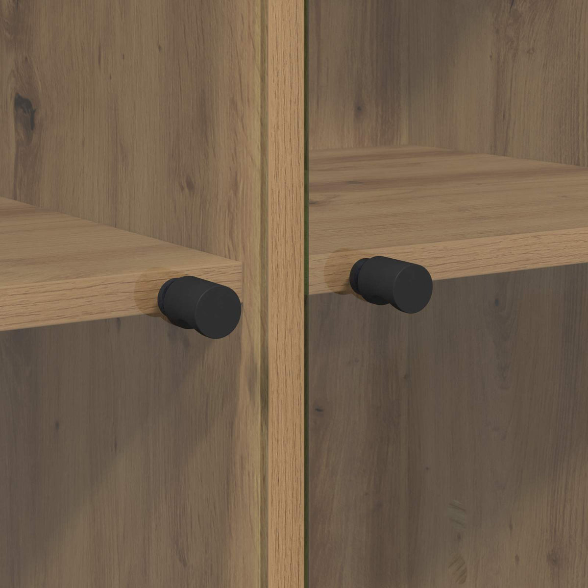 Haut Armoire 2 pc Chêne artisanal 68 x 37 x 142 cm - XIOS