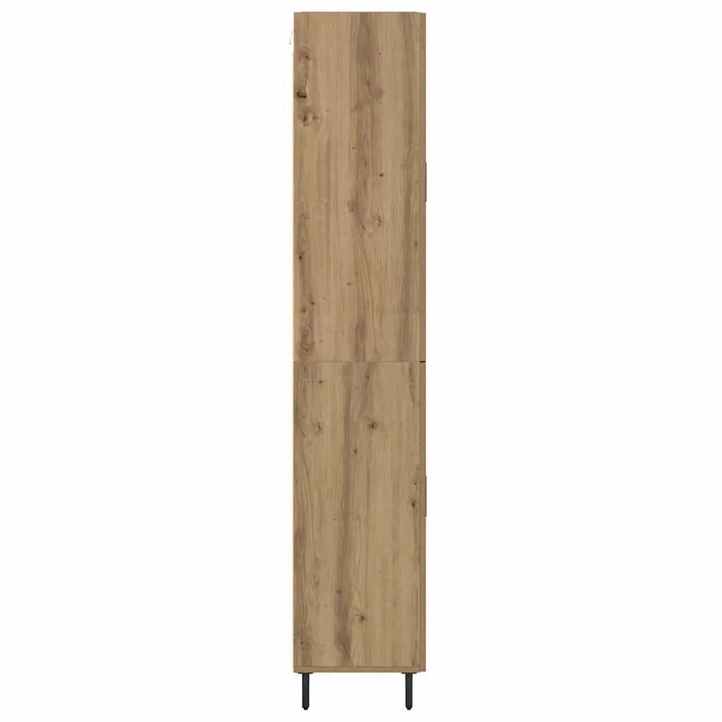 Haut Armoire 2 pc Chêne artisanal 69,5 x 34 x 180 cm - XIOS