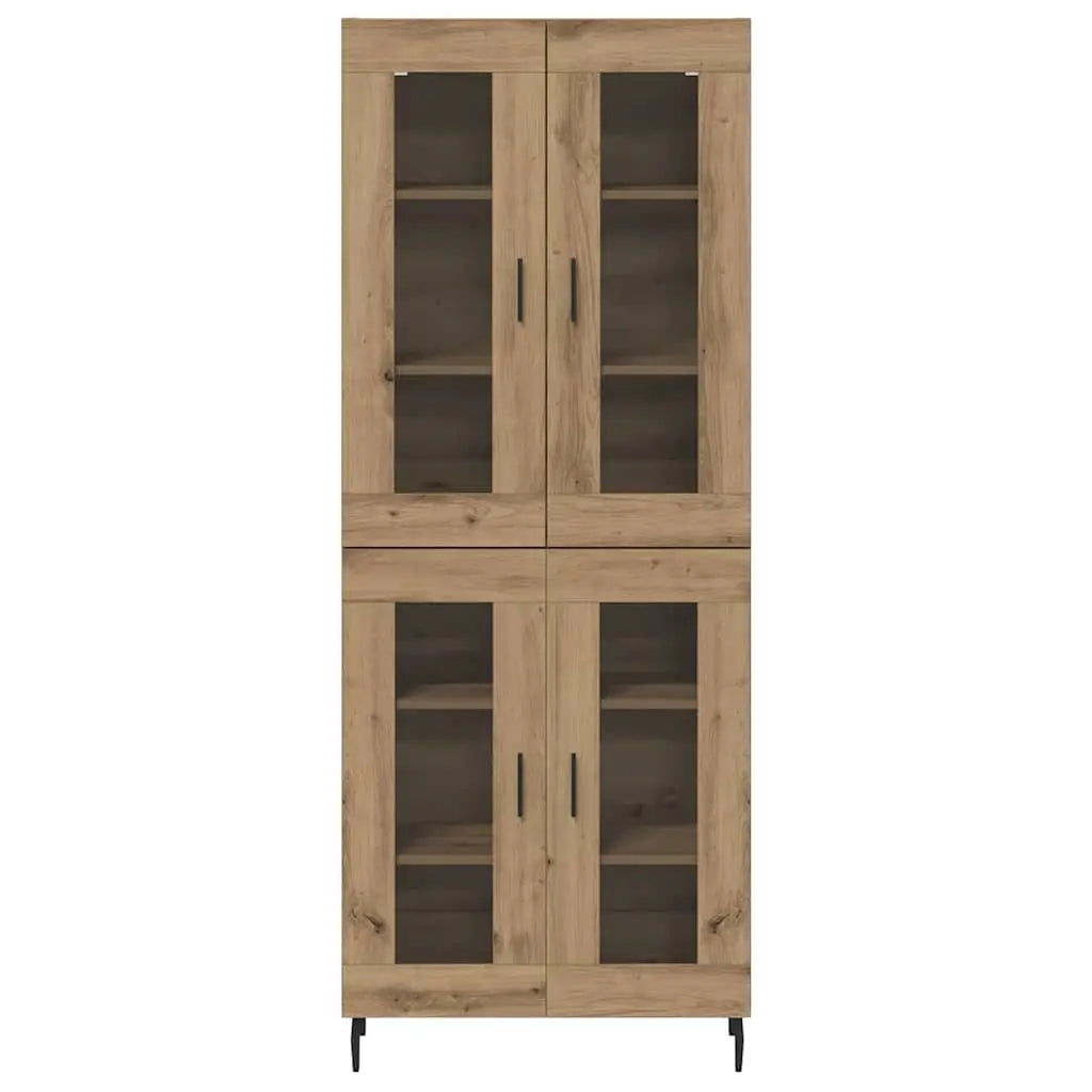 Haut Armoire 2 pc Chêne artisanal 69,5 x 34 x 180 cm - XIOS