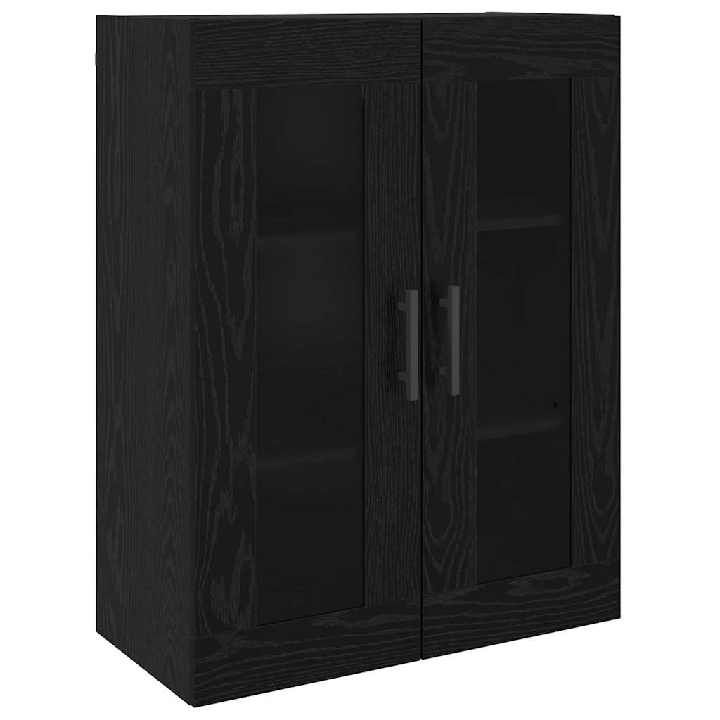 Haut Armoire 2 pc Chêne noir 69,5 x 34 x 180 cm - XIOS