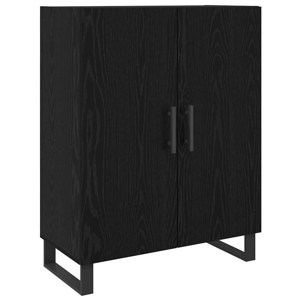 Haut Armoire 2 pc Chêne noir 69,5 x 34 x 180 cm - XIOS
