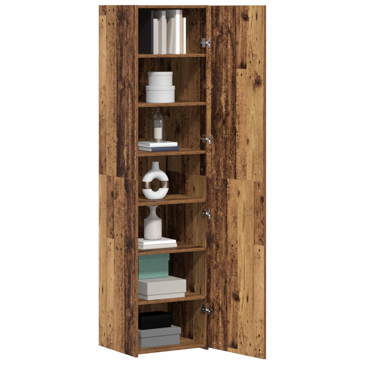 Haut Armoire Bois ancien 45 x 42,5 x 185 cm - XIOS