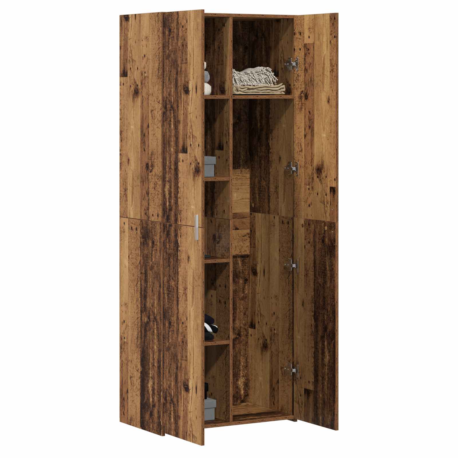 Haut Armoire Bois ancien 70 x 42,5 x 185 cm - XIOS