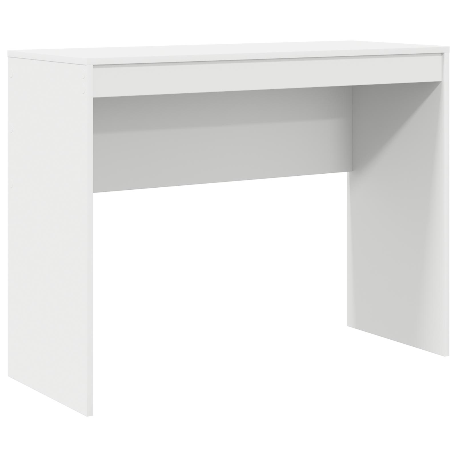 Bureau avec tiroir avec étagère avec stockage 2 pcs Blanc - XIOS