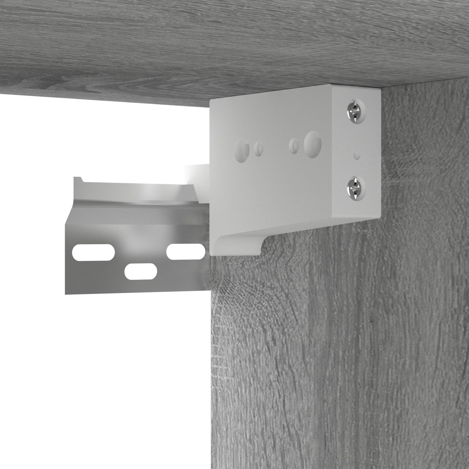 Meubles TV suspendus Sonoma gris 3 pcs Bois d'ingénierie - XIOS