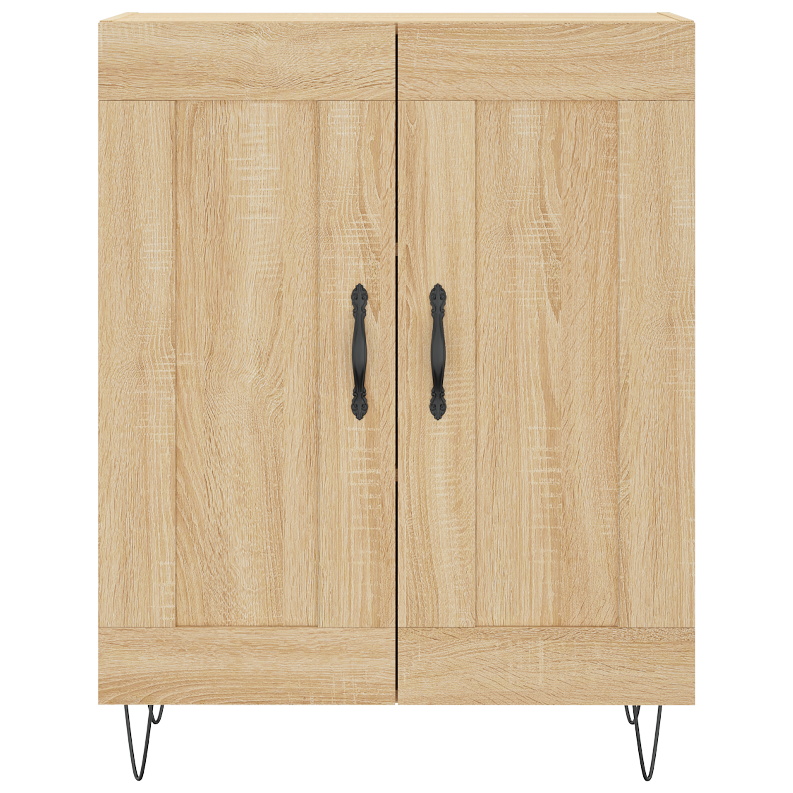 Buffet chêne sonoma 69,5x34x90 cm bois d'ingénierie - XIOS