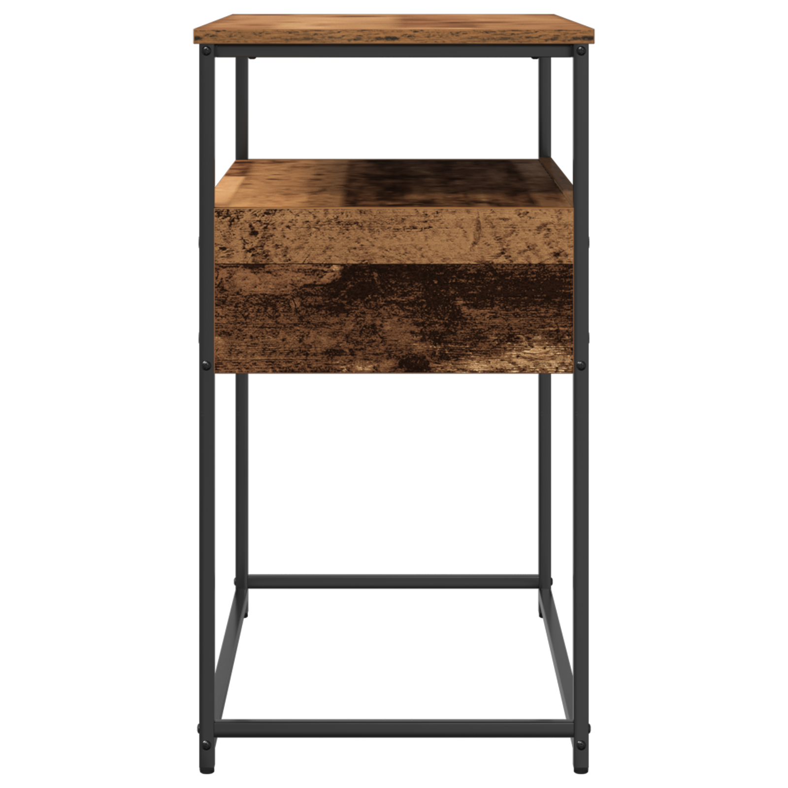 Table Console avec tiroir Bois Ancien 75 x 40 x 75 cm - XIOS