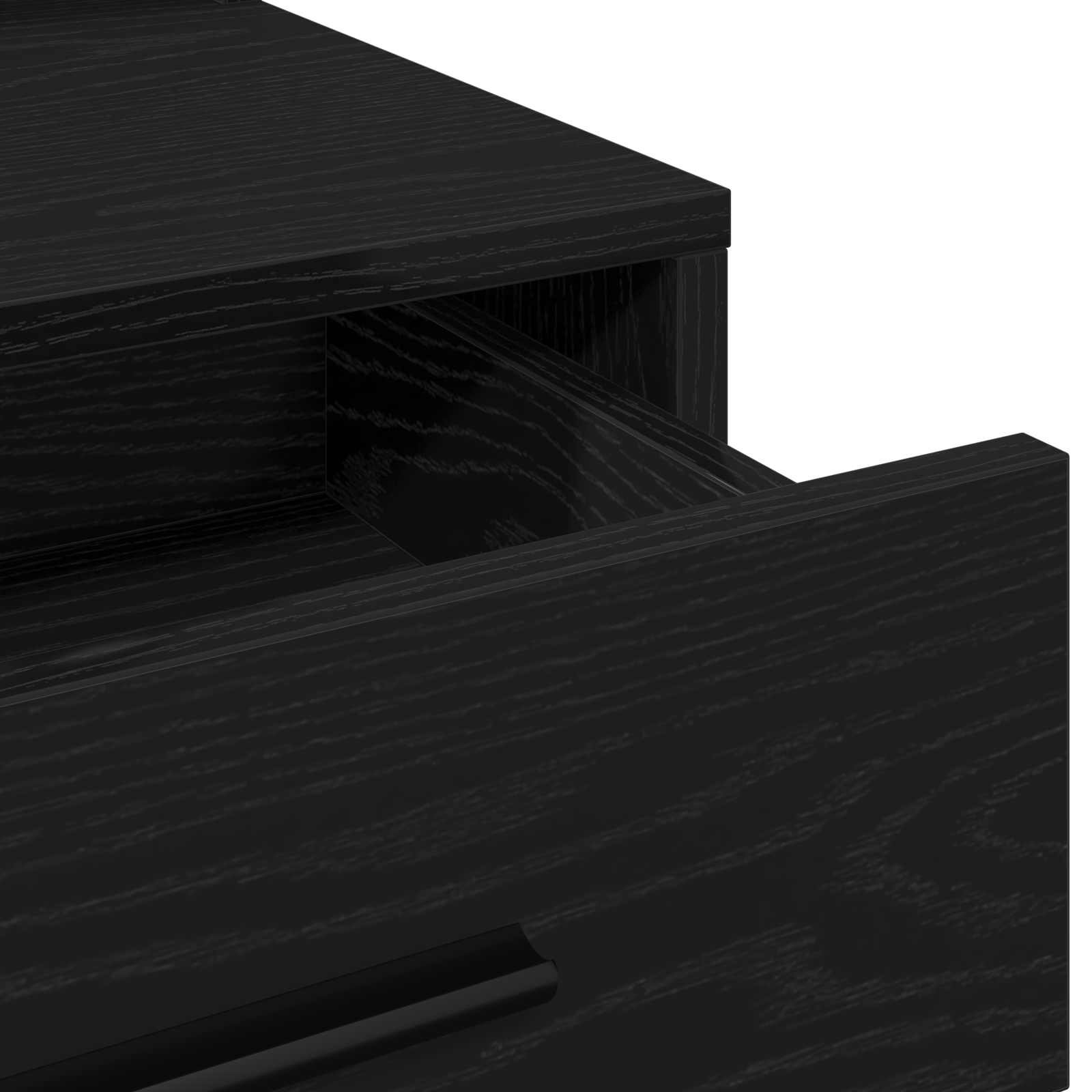 Coiffeuse Chêne noir 79 x 41 x 135 cm Bois d'ingénierie - XIOS