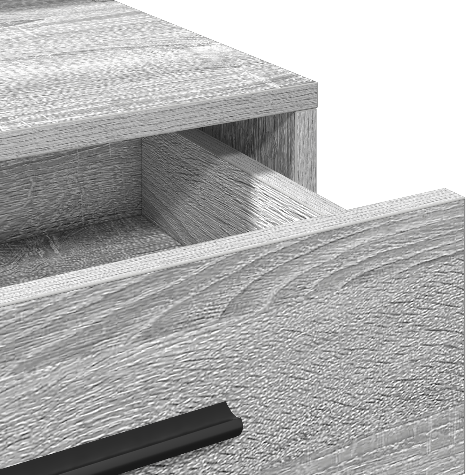 Coiffeuse Gris Sonoma 79 x 41 x 135 cm Bois d'ingénierie - XIOS