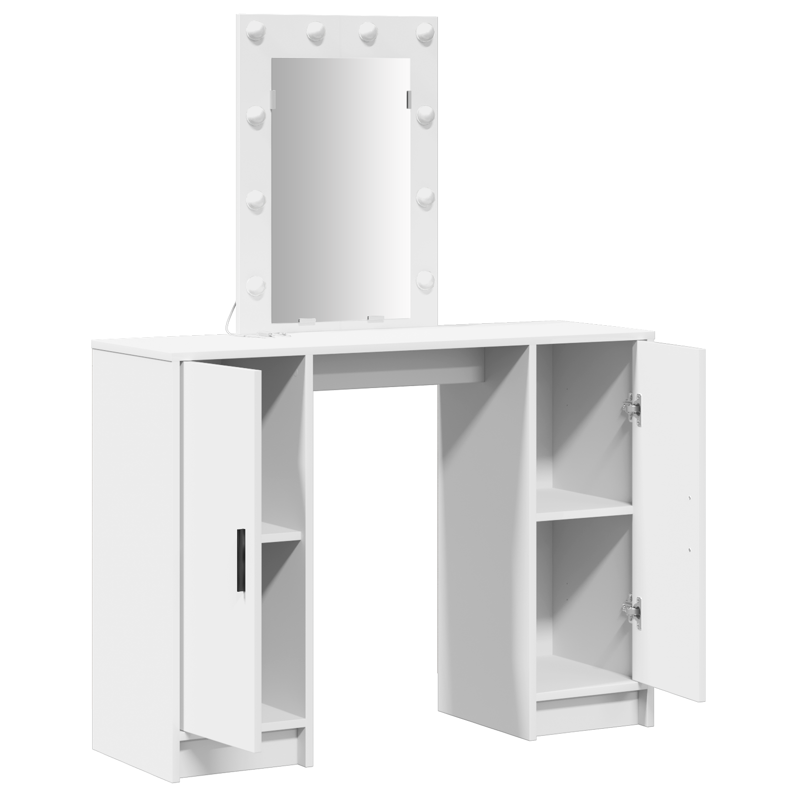 Table de Toilette Blanc 102 x 33 x 135 cm Bois d'ingénierie - XIOS