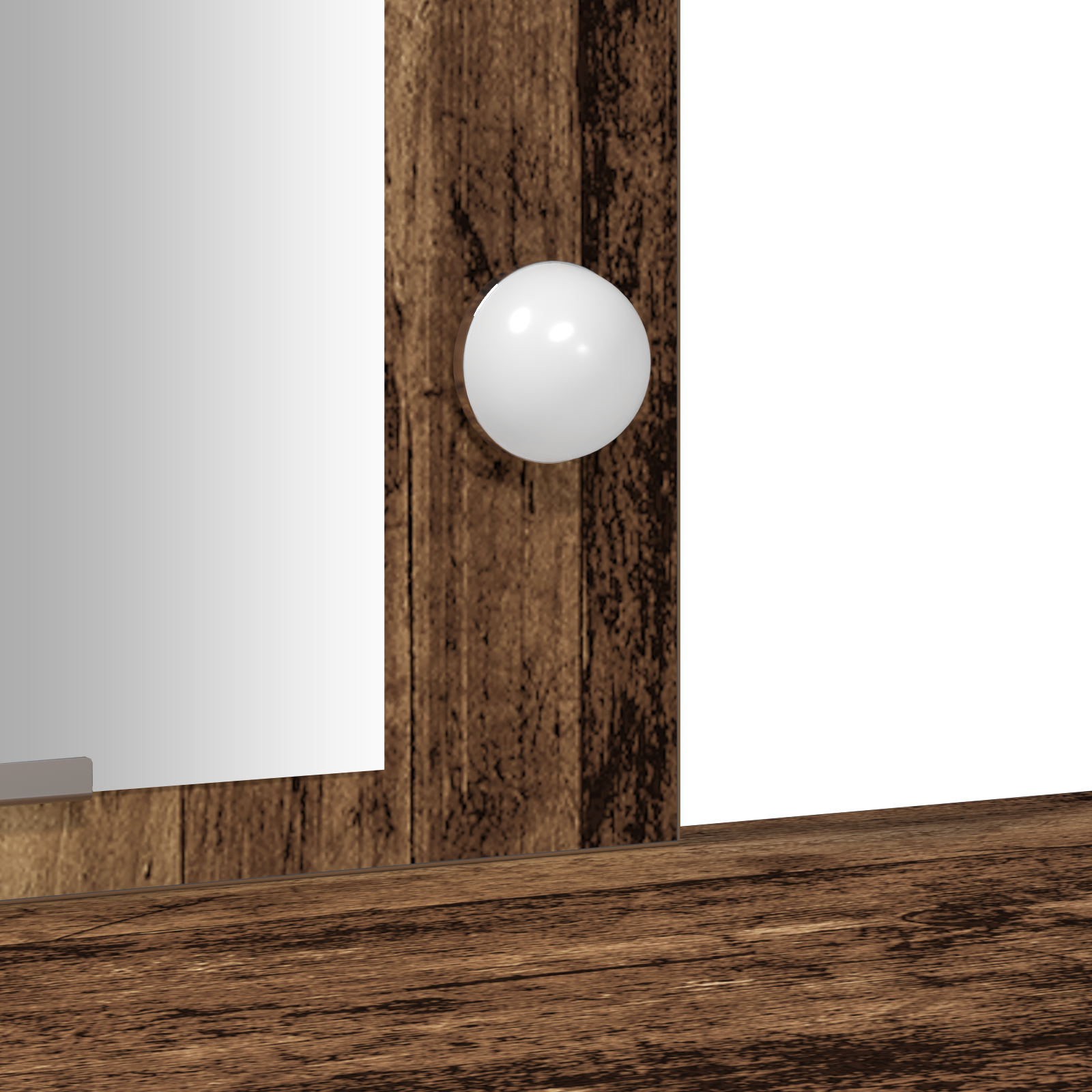 Table de Toilette Marron 102 x 33 x 135 cm Bois d'ingénierie - XIOS