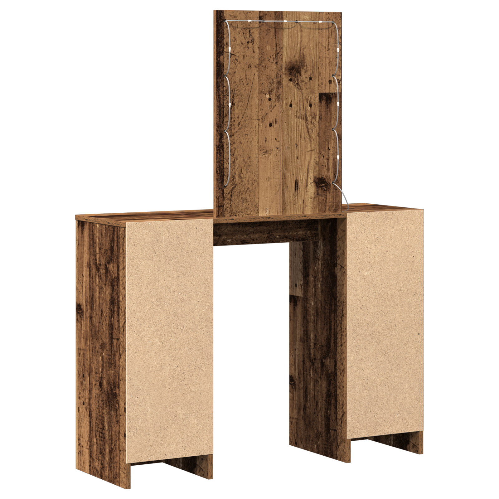 Table de Toilette Marron 102 x 33 x 135 cm Bois d'ingénierie - XIOS