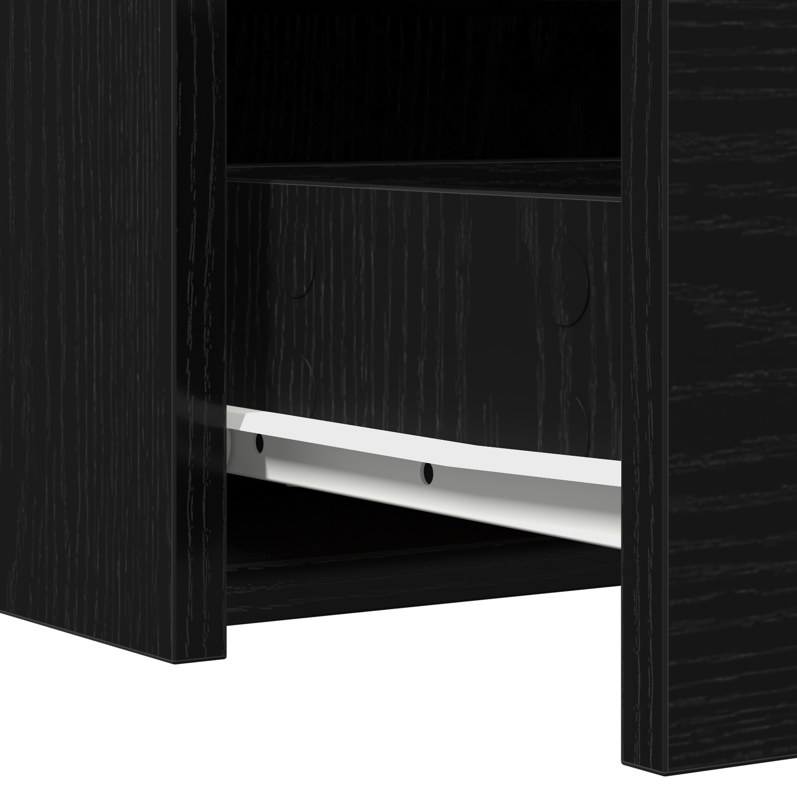 Table de Toilette Noir 60 x 40 x 70 cm Bois d'ingénierie - XIOS