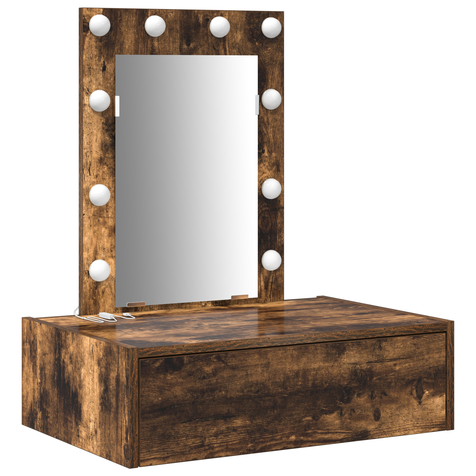 Table de Toilette Marron 60 x 40 x 70 cm Bois d'ingénierie - XIOS