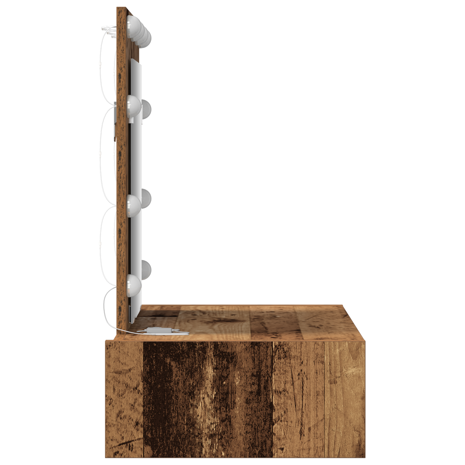 Table de Toilette Marron 60 x 40 x 70 cm Bois d'ingénierie - XIOS