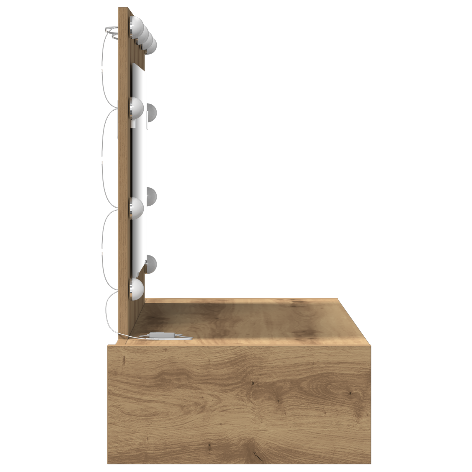 Table de Toilette Marron 83 x 40 x 70 cm Bois d'ingénierie - XIOS