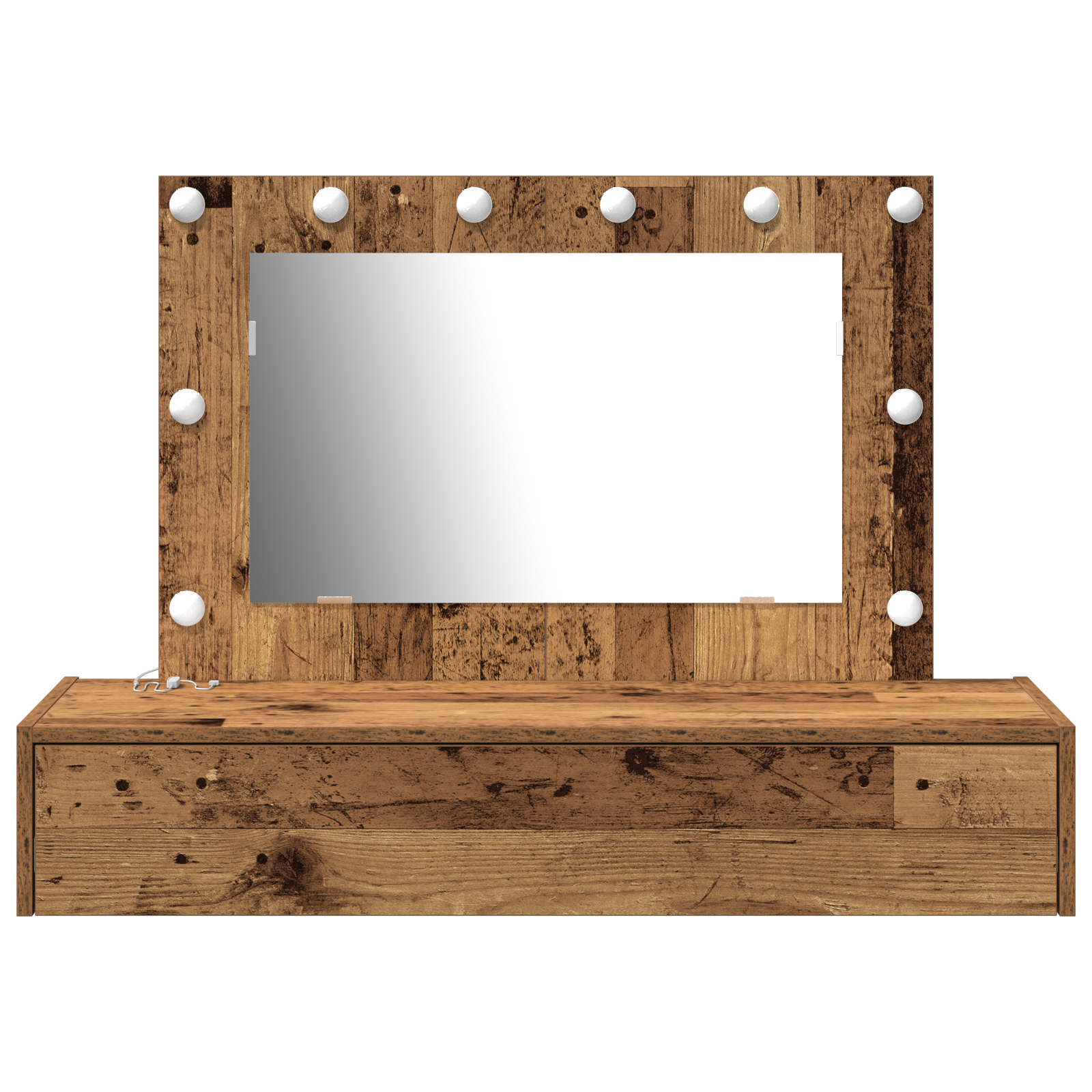 Table de Toilette Marron 100 x 40 x 70 cm Bois d'ingénierie - XIOS