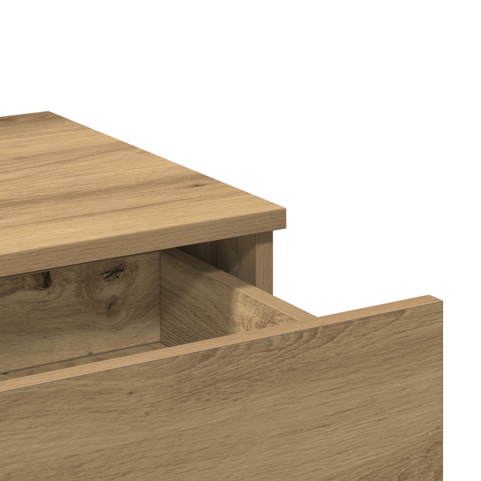 Coiffeuse chêne artisanal 100 x 40 x 130 cm Bois d'ingénierie - XIOS