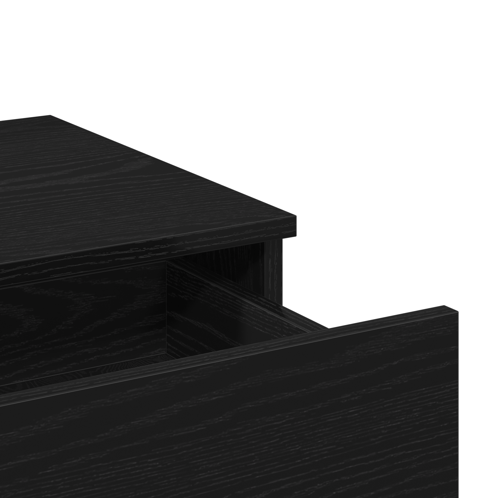 Coiffeuse Chêne noir 100 x 40 x 130 cm Bois d'ingénierie - XIOS