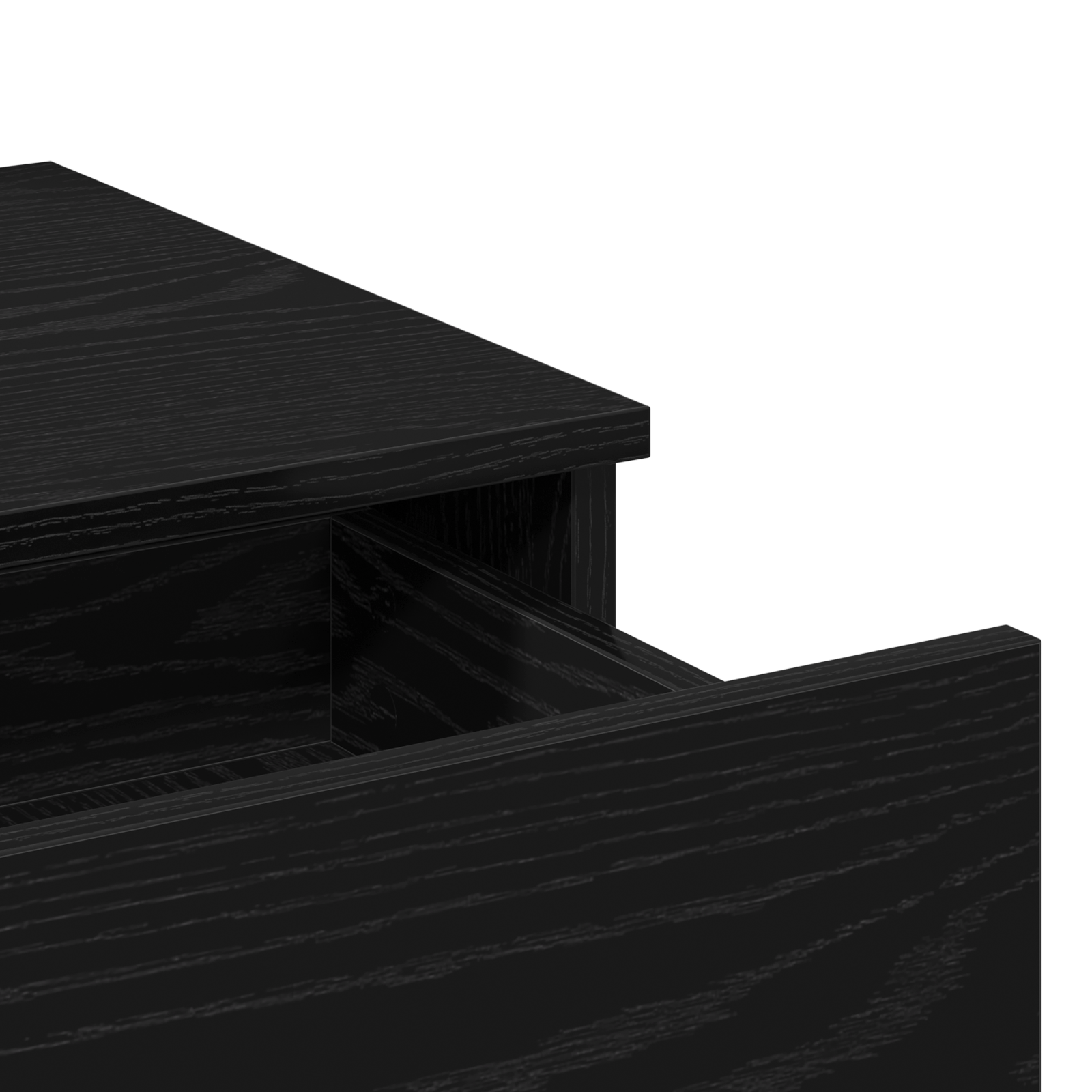 Coiffeuse Chêne noir 100 x 40 x 120 cm Bois d'ingénierie - XIOS