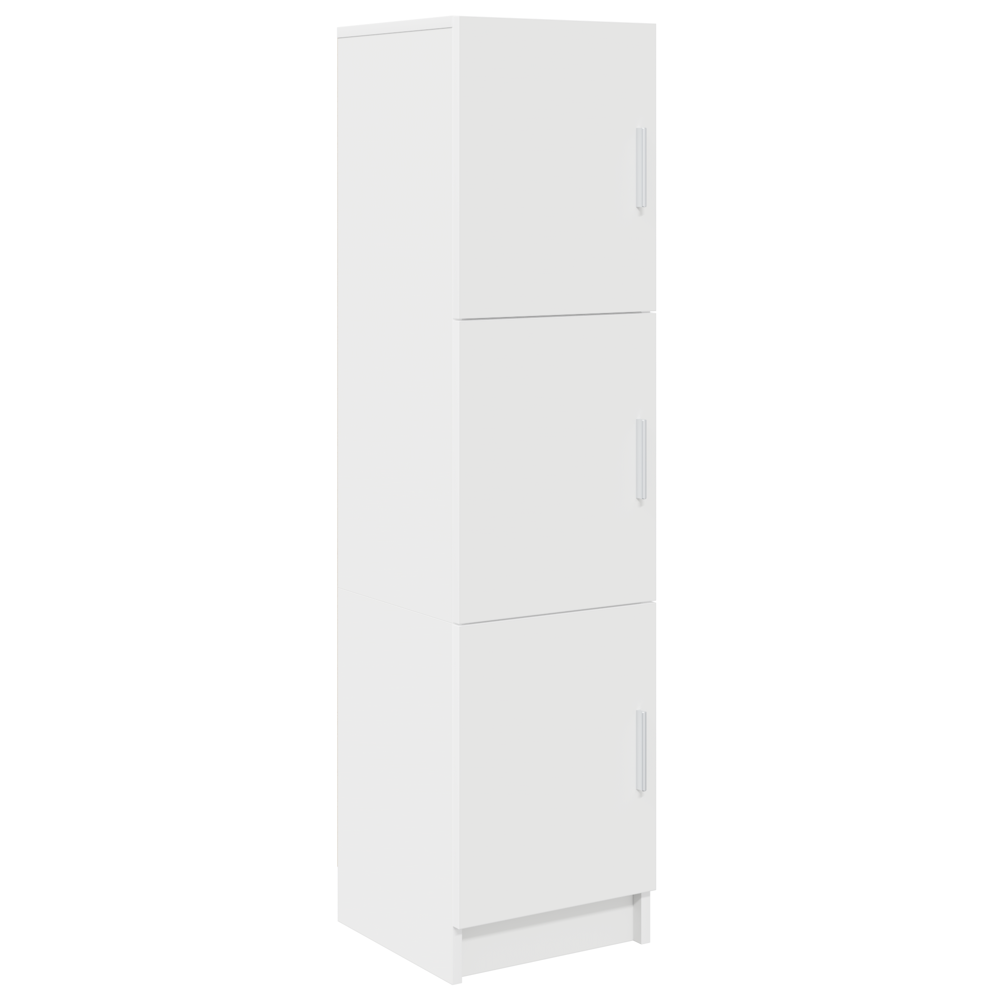 Meuble de Rangement Blanc 31,5 x 32 x 124 cm Bois d'ingénierie - XIOS